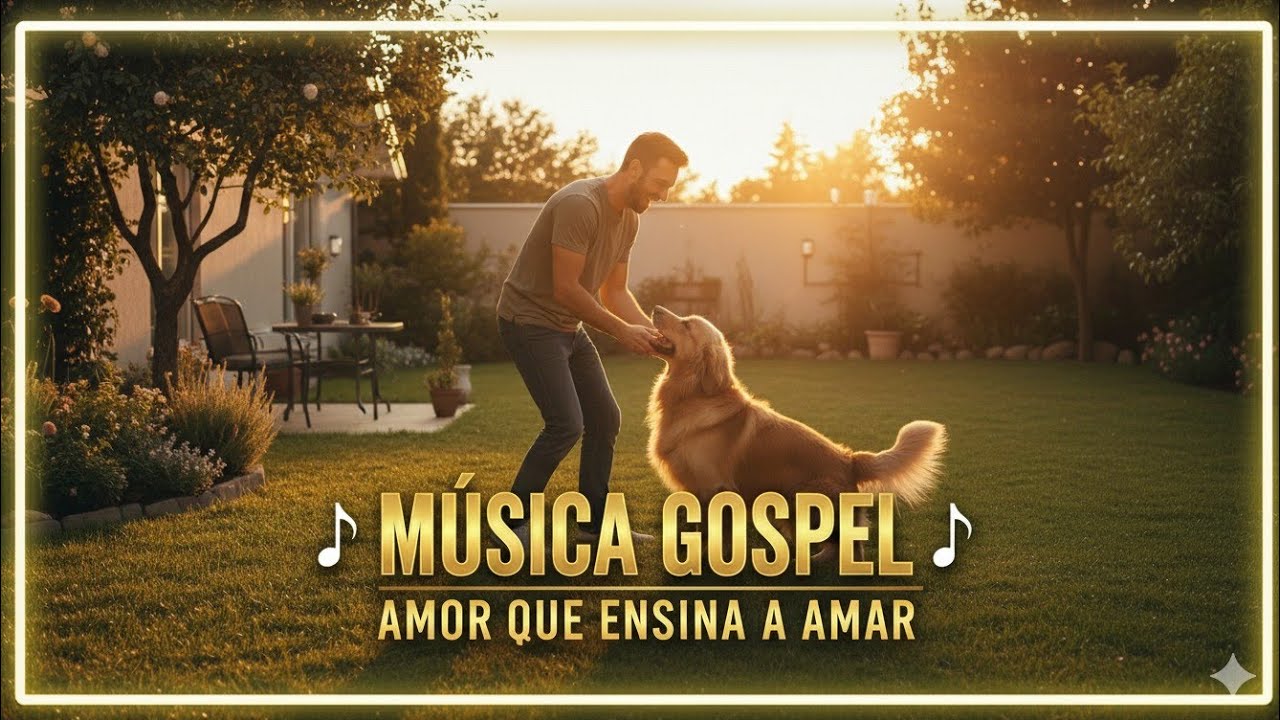 🎶 MÚSICA GOSPEL 🐕‍🦺 AMOR QUE ENSINA A AMAR ❤️