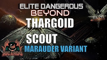 Elite: Dangerous Beyond 1st encounter with Thargoid scout Marauder Variant