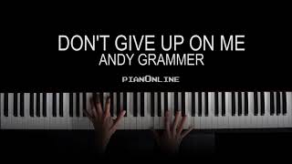 Don't Give Up On Me - Andy Grammer - Piano Tutorial - Five Feet Apart (A Dos Metros De Ti) Cover V2 chords