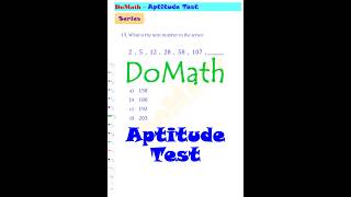 DoMath-AptitudeTest-Series#0015