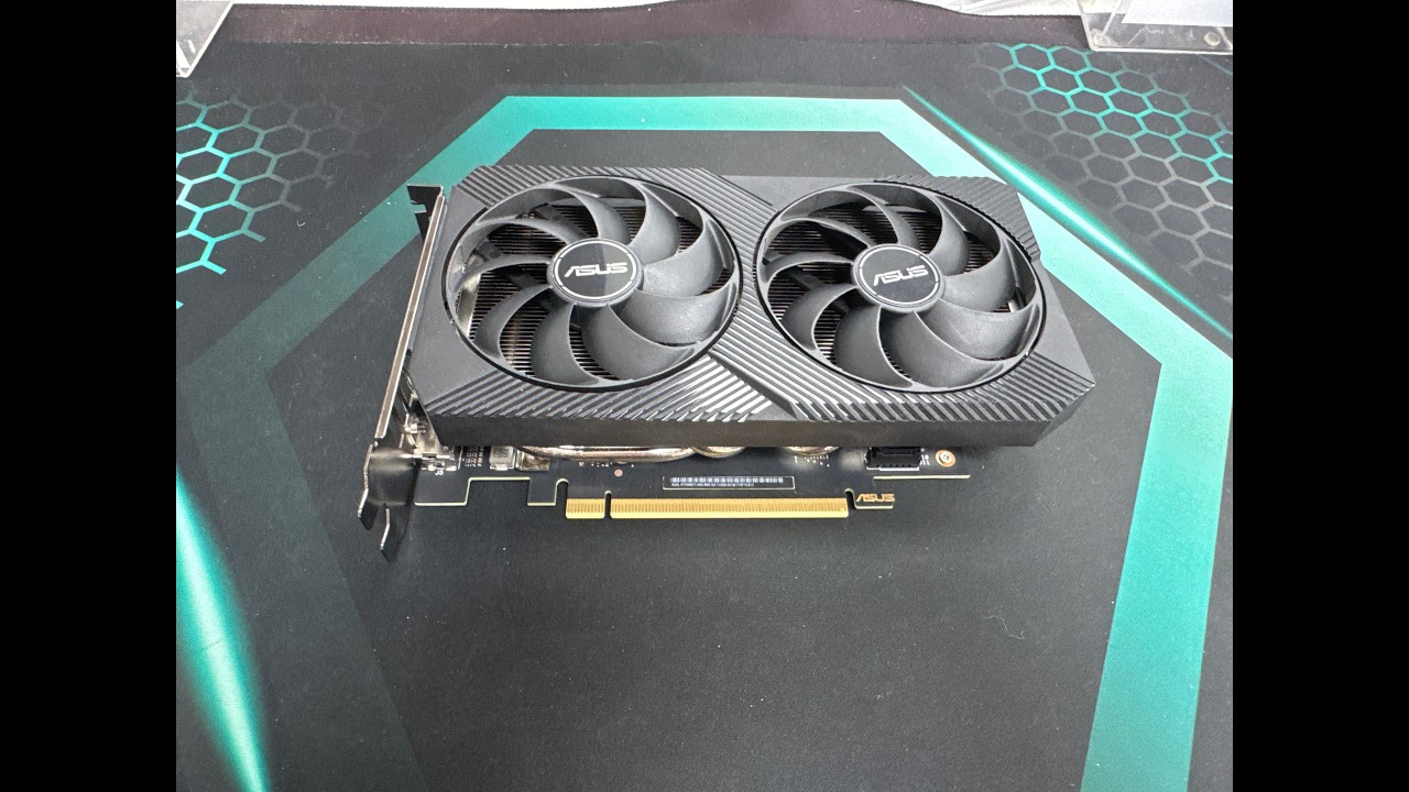 ASUS Dual RTX 3060 Ti OC Mini V2 — FurMark 1440p Stress Test
