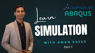 Abaqus Simulation Setup | Part and Material Creation (Part 1) | Abaqus in minutes