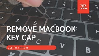 Tháo phím MacBook Pro để vệ sinh #Shorts screenshot 5