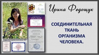 Соединительная ткань организма человека И Федощук