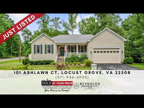 101 Ashlawn Court, Locust Grove, VA home video tour
