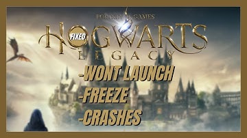 FIX Hogwarts Legacy Won