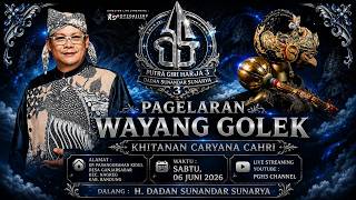 🌗[ LIVE ] Pagelaran Seni Sunda Wayang Golek PGH3 Dalang H. Dadan Sunandar Sunarya - Nagreg Bandung