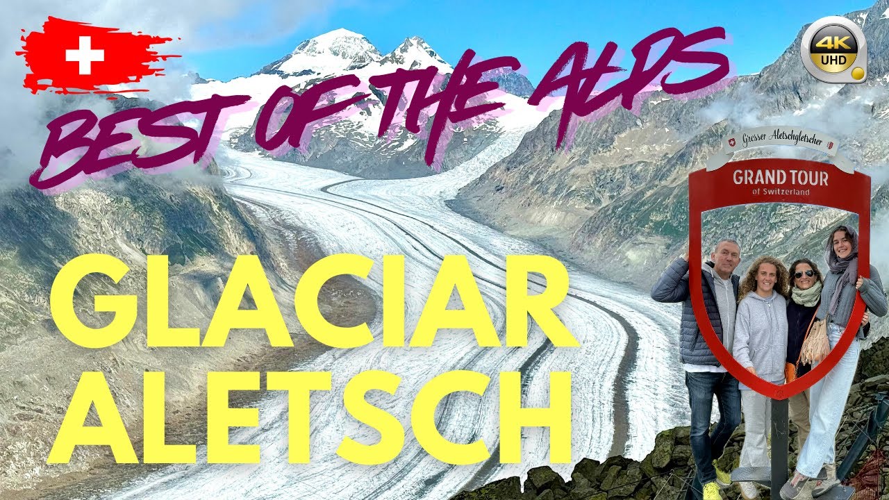 GLACIAR ALETSCH | El más grande de los Alpes | SWITZERLAND 🇨🇭