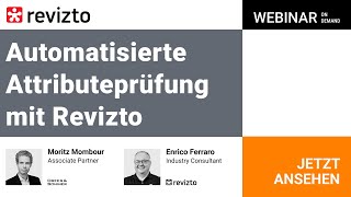 Webinar Automatisierte Attributeprüfung mit Revizto