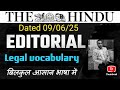 Words of the day/legal words (the Hindu newspaper)