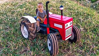 Mini swaraj 855 homemade remote control tractor | homemade swaraj 855