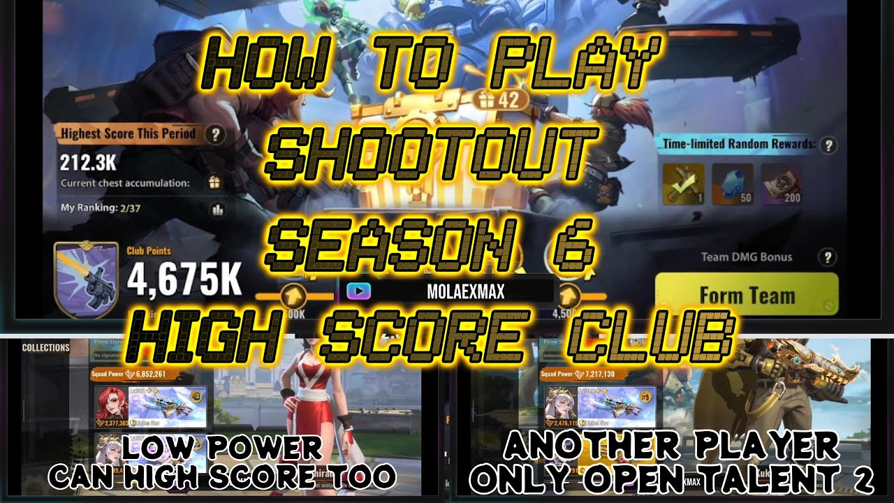 HOW TO PLAY SHOOTOUT SEASON 6 HIGH SCORE CLUB | METAL SLUG AWAKENING