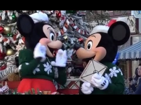 Dlr60 A Christmas Fantasy Parade 15 クリスマスファンタジーパレード カリフォルニアディズニー Youtube