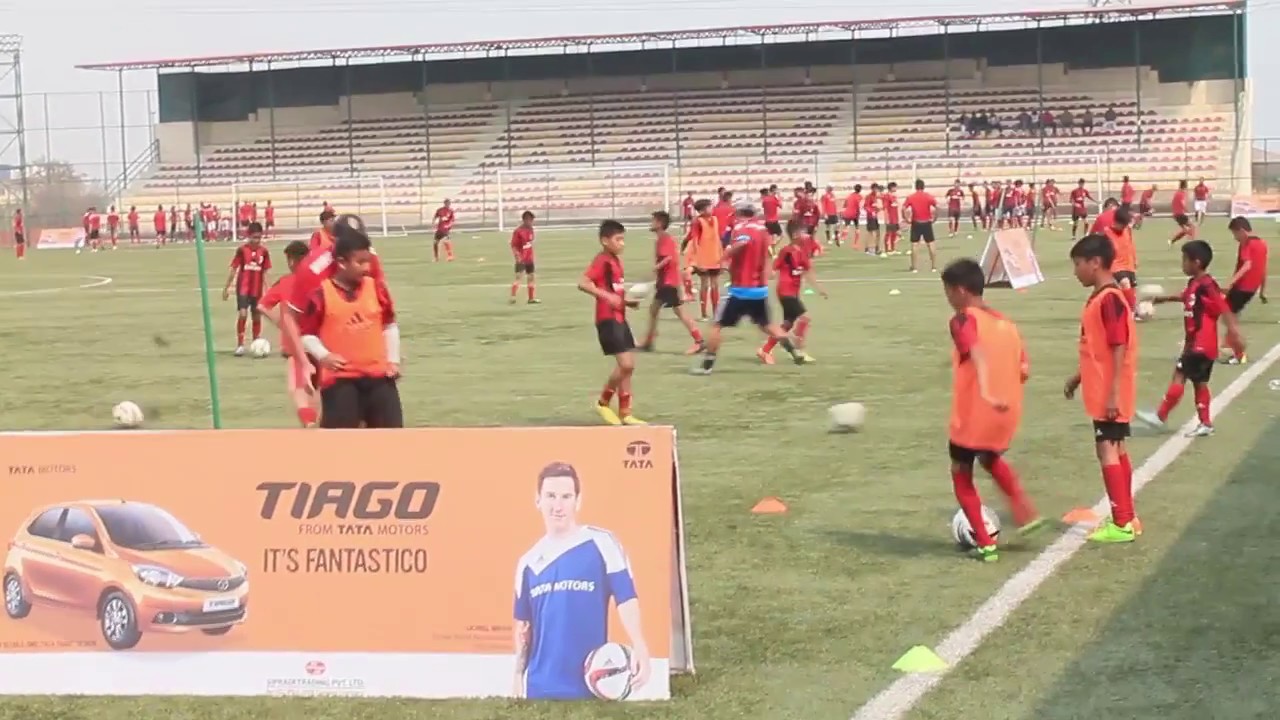 AC MILAN JUNIOR CAMP IN NEPAL 2017  SHORT LOOK  ANFA COMPLEX