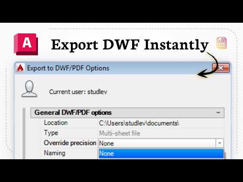 How To Save Dwf In Autocad