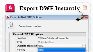 How To Export Dwf Files In Autocad Fast Workflow