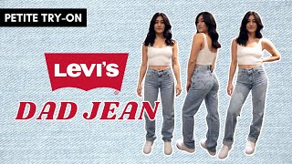 LEVI'S DAD JEAN TRY ON & REVIEW | Watch This Before You Buy! - YouTube