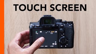 Sony A7S Iii, A7Iv, Fx3, Fx30 - Touch Screen Settings