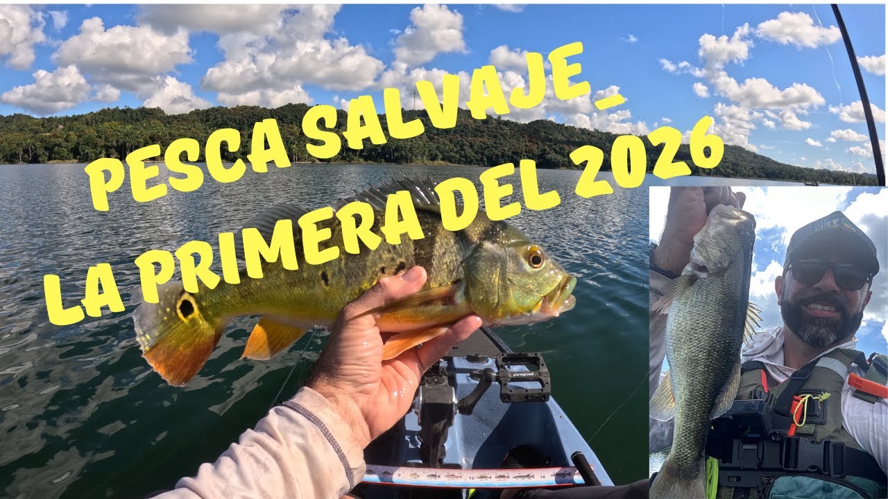 PESCA SALVAJE_PRIMERA PESCA DEL 2026_NO PARABAN DE PICAR