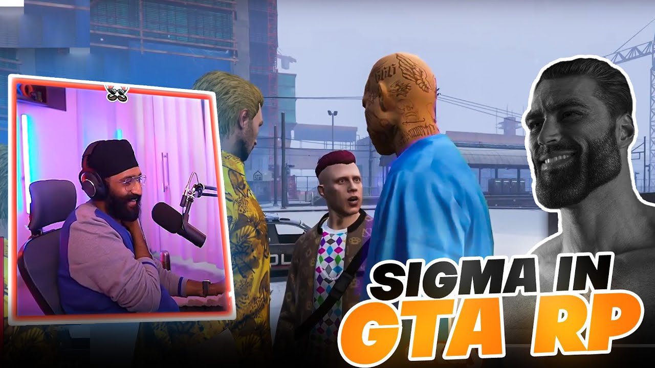 When SIGMA Male plays GTA 5 RP 🗿🗿 | Sikhwarrior gameplay highlights !