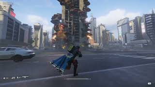 HELLDIVERS™ 2: MO Effort against BUGS for the first time on MEGACITY!!!
