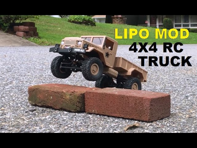 remoking rc military truck