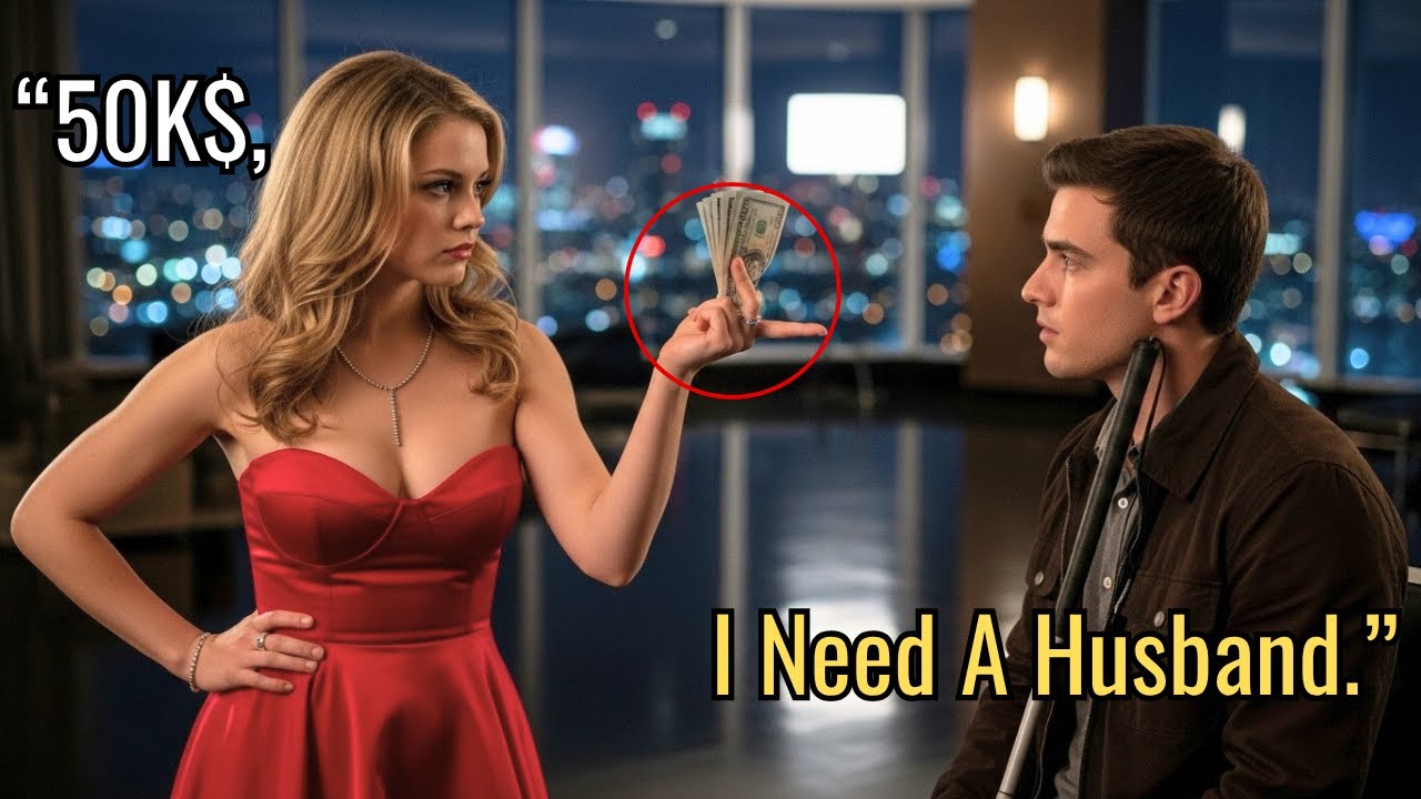 “50K$, I Need A Husband.” — The CEO’s Daughter Stunned A Struggling Single Dad