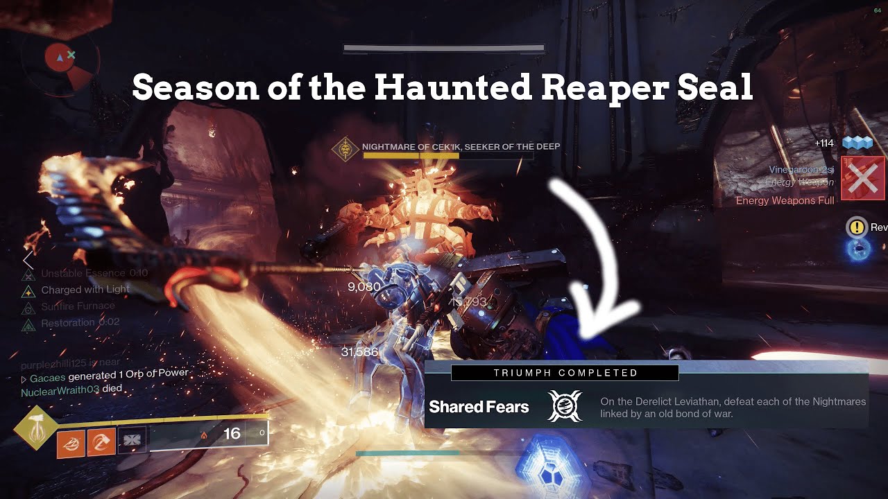 How to complete the 'Shared Fears' Triumph in Destiny 2 Season of the Haunted
