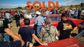 More Million Dollar INCREDIBLE Colorado Car Collection Auction Action! 1959 1960 1963 Impalas SOLD!