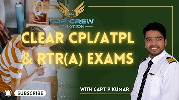 HOW  TO CLEAR   EXAM CPL/ATPL|  HOW  TO CLEAR RTR(A) EXAMS |HOW  TO CLEAR DGCA EXAMS | 2022