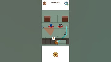 Thief Puzzle 2 : Imposter Puzzle Level 142 Walkthrough Gameplay In Android | Myth | #shorts