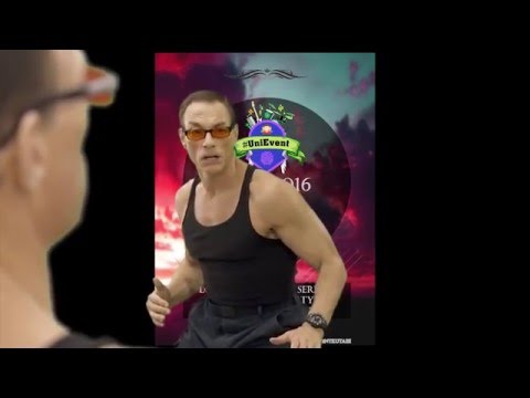 ჯან-კლოდ ვან დამი \"წამომყევი #UniEvent-ზე\"