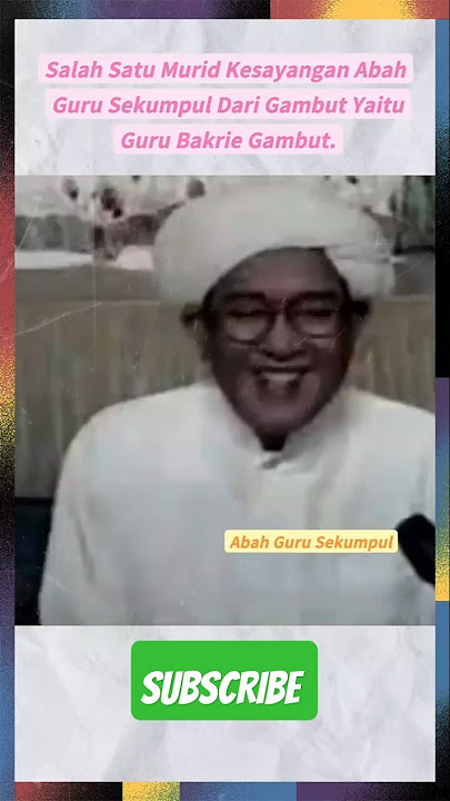 Salah Satu Murid Kesayangan Abah Guru Sekumpul Dari Gambut Yaitu Guru Bakrie Gambut.