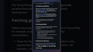 tensorflow ⭐ 200340 |  31 today #github #opensource #c #shorts