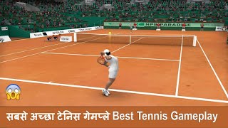 Tennis World Open 2020: Free Ultimate Sports Games | सबसे अच्छा टेनिस गेम प्ले |*Clay Surface* screenshot 1