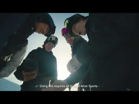 Sustainability at Amer Sports - video from Amer Sports