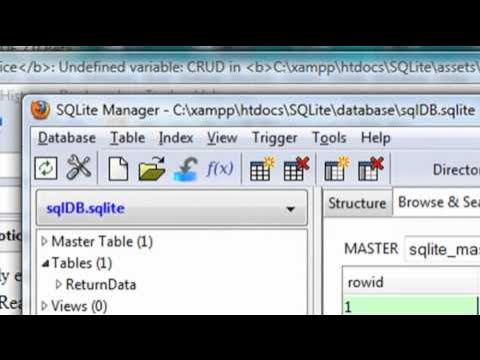 SQLite 02: Workflow XML to SQLite Part 2 - YouTube