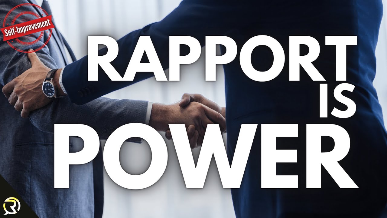 How to Build Rapport - Personal Development for Everyone 2021 - YouTube