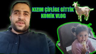 Kızımla birlikte büyük çiftlikten kurbanlık almaya gittik VLOG 1 #vlog