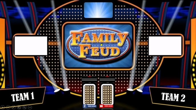 Powerpoint Template Family Feud