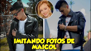 IMITANDO FOTOS de EL NOVIO DE LULU99 - IMITANDO A MAICOL