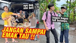 ABANG PENJUAL BUTO VS BOCIL BADUNG !! Mak Naroh sampe turun gunung