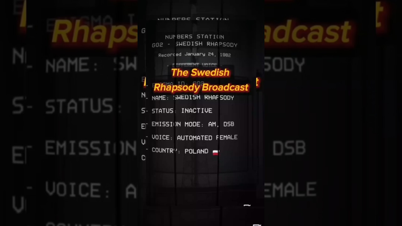 The Creepiest Radio Broadcast Ever Recorded