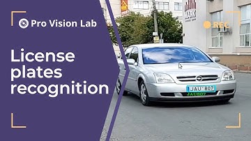 License plates recognition using pre trained CNN model. Pro Vision Lab