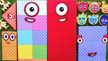 Looking for Numberblocks NEW 1K Puzzle Tetris Shape | ASMR chirping of birds