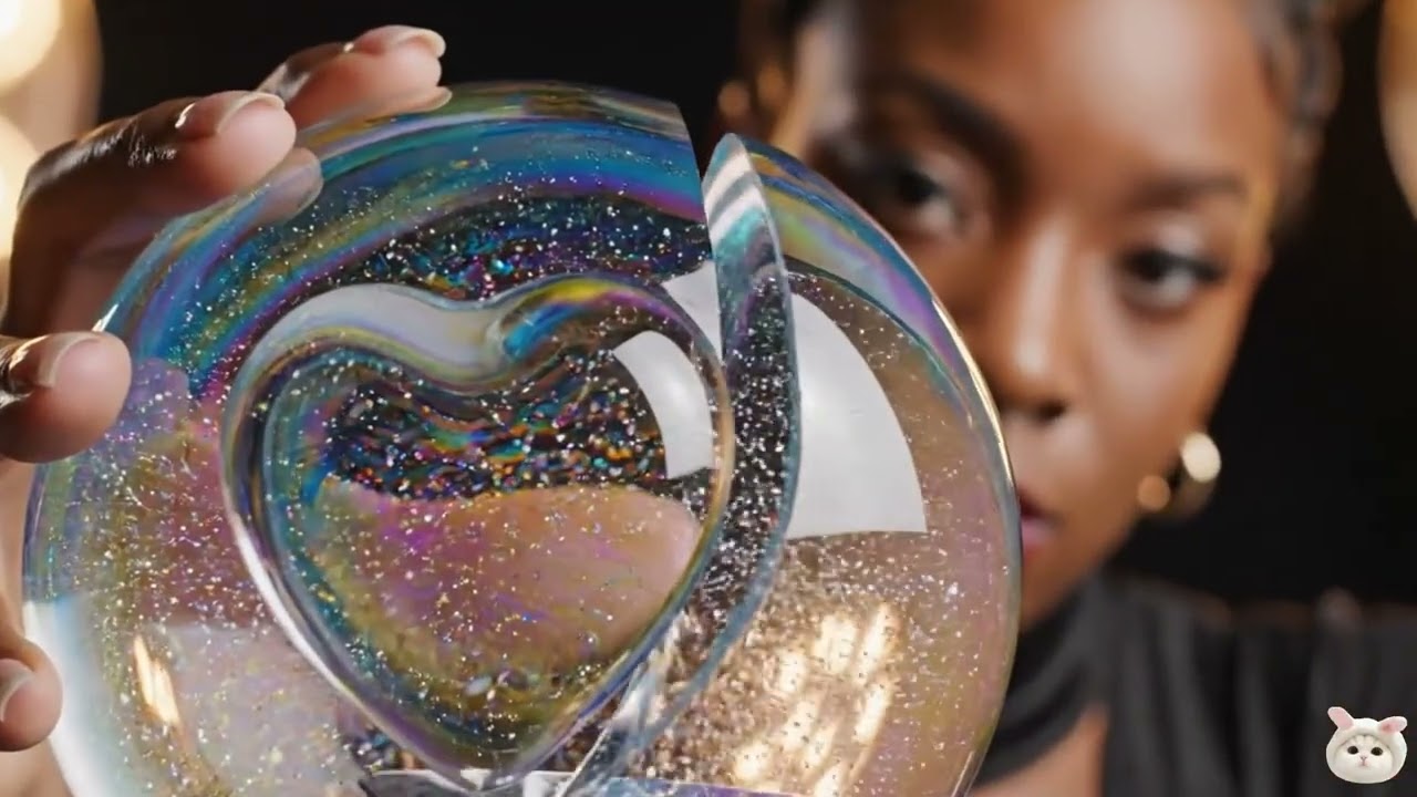 AI Crystal Planet ASMR ✨🪐 | Relaxing Space Glass Sounds