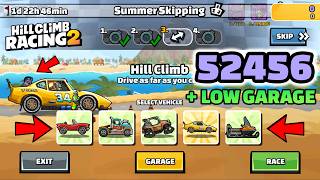 Hill Climb Racing 2 - 52456 points + LOW GARAGE tactic in SUMMER SKIPPING Team Event screenshot 4