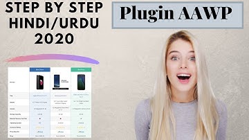 How to add Amazon Products to Website 2020 Using AAWP Plugin - Step by Step hindi/urdu