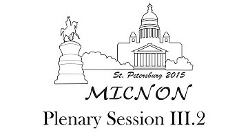 IFAC MICNON 2015, Saint Petersburg - Lecture by B. Polyak