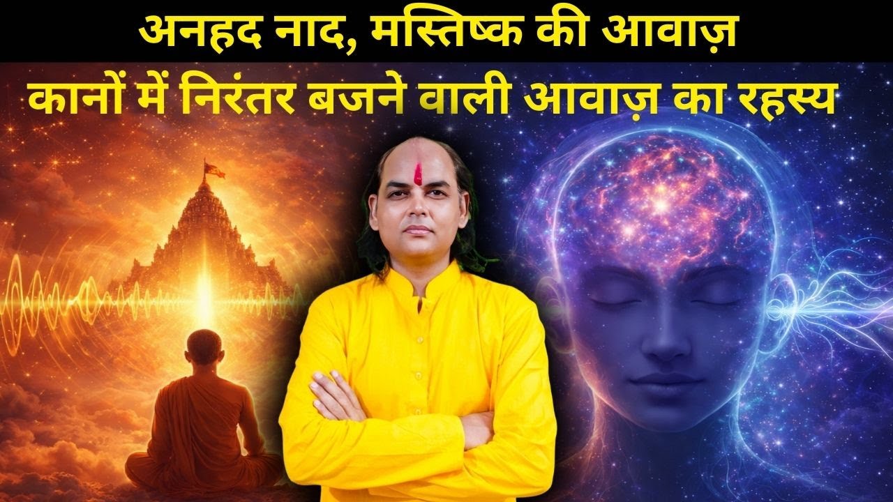 अनहद नाद, मस्तिष्क की आवाज़, कानों में निरंतर बजने वाली आवाज़ का रहस्य ।